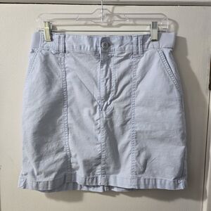 Lee Light Blue Mini Skirt